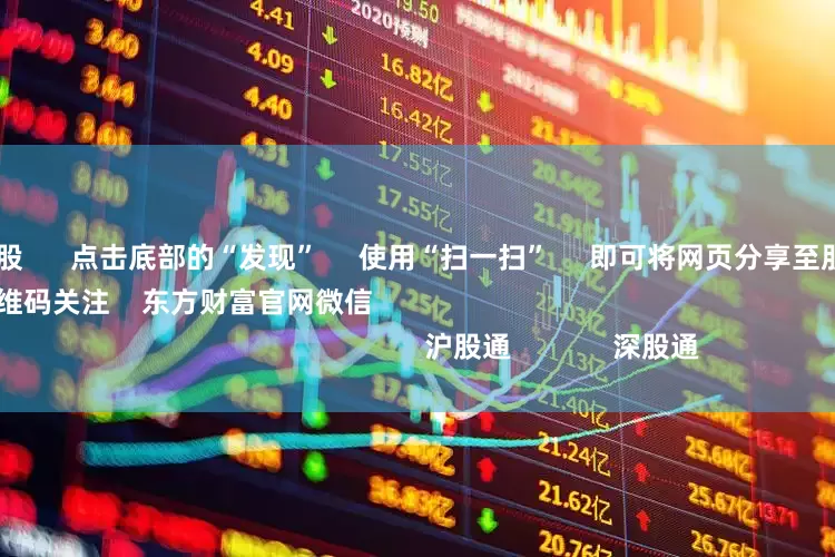 专业杠杆炒股 点击底部的“发现” 使用“扫一扫” 即可将网页分享至朋友圈 扫描二维码关注 东方财富官网微信 沪股通 深股通